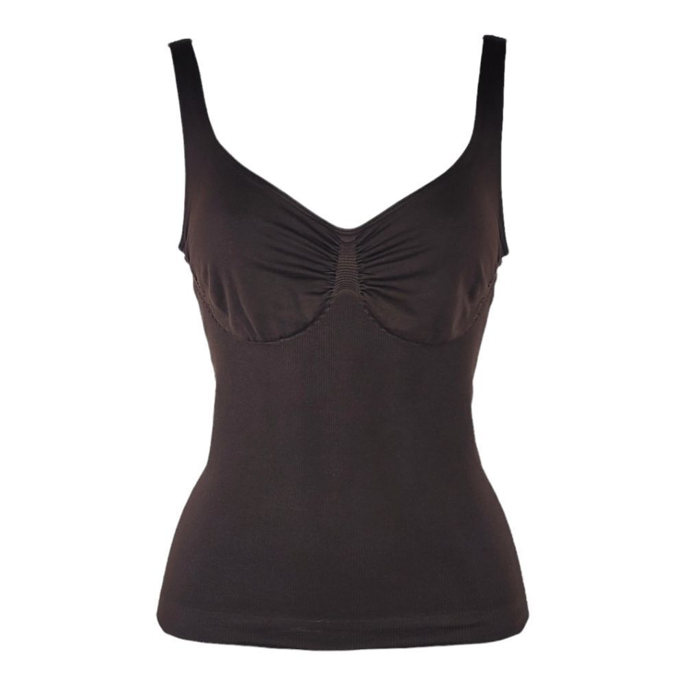 Sassybax Shapewear Crop Tank Cami Bra Size Large
